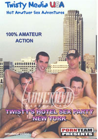 200px x 283px - Twisty's Hotel Sex Party New York - DVD - Porn Team
